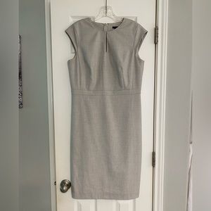 Gorgeous Ann Taylor beige sheath dress size 10